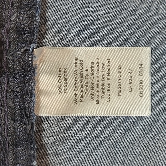 Talbots Jeans Women's sz 8 Heritage Ankle Mid Rise Denim Jean - Picture 8 of 14